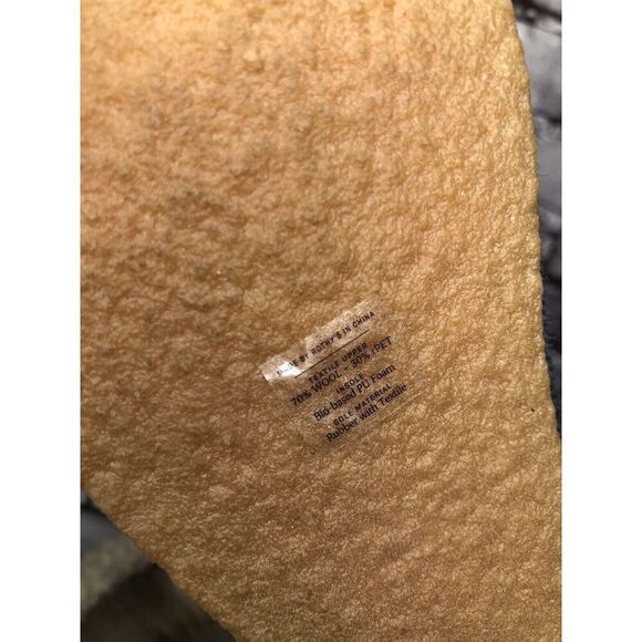 Rothy's Gray Textile The Slipper Fur Loafers Flat Faux Wool Women Sz 6M US/36EU - Picture 15 of 16